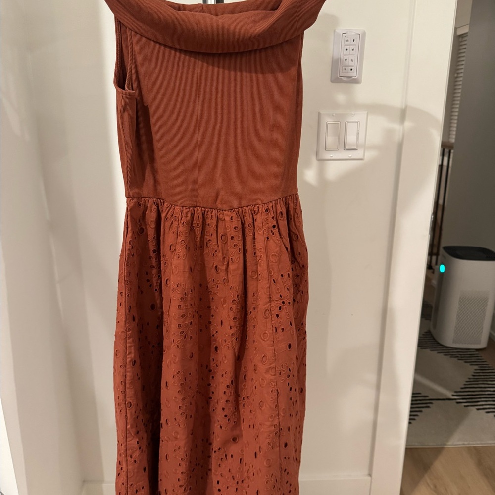 LOFT Off the shoulder dress